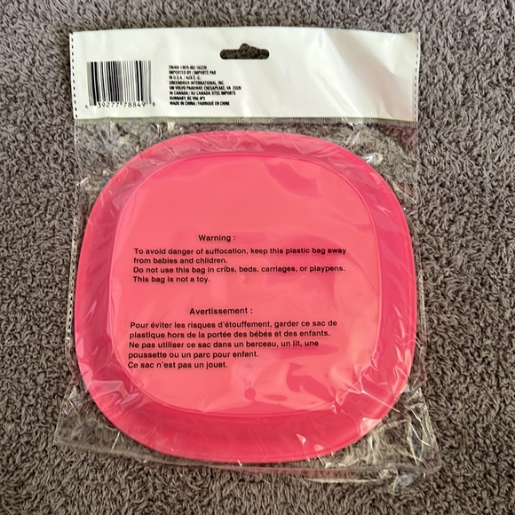 Angel of mine set of 2 pink plates NEW - Picture 2 of 2